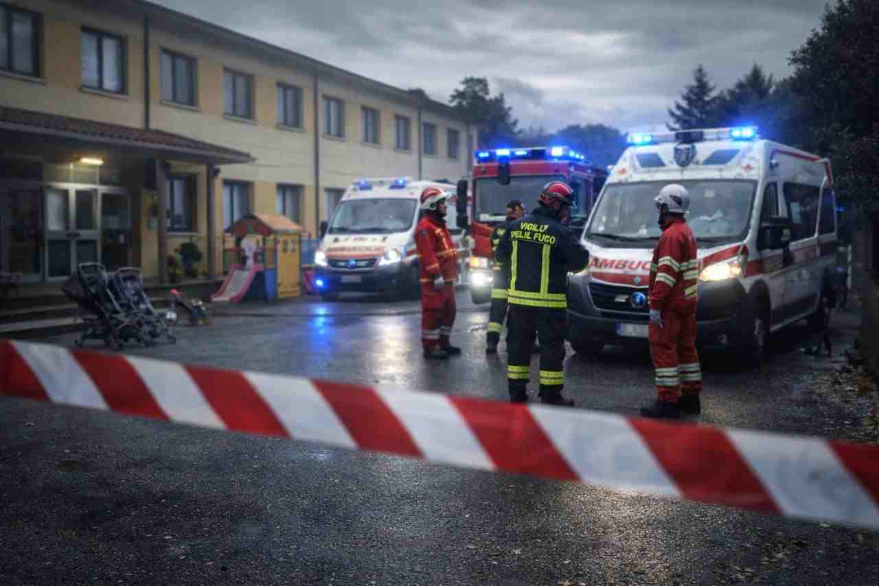 Allarme asilo nido, fuga di monossido intossica i bambini | Intervento immediato dei soccorsi: situazione drammatica