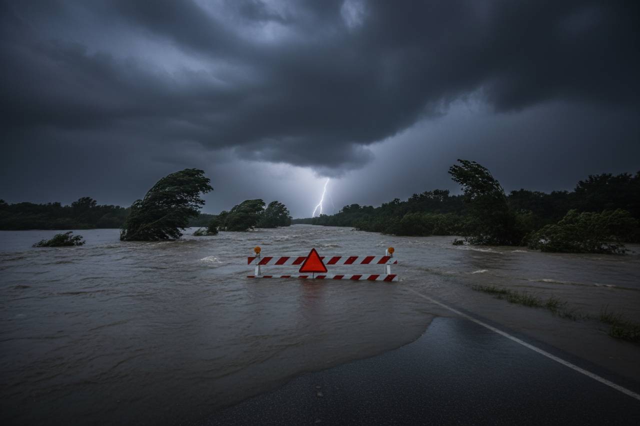 Maltempo violento, sono sott’acqua: il fiume esonda e spazza via i paesi limitrofi | Italia in ginocchio