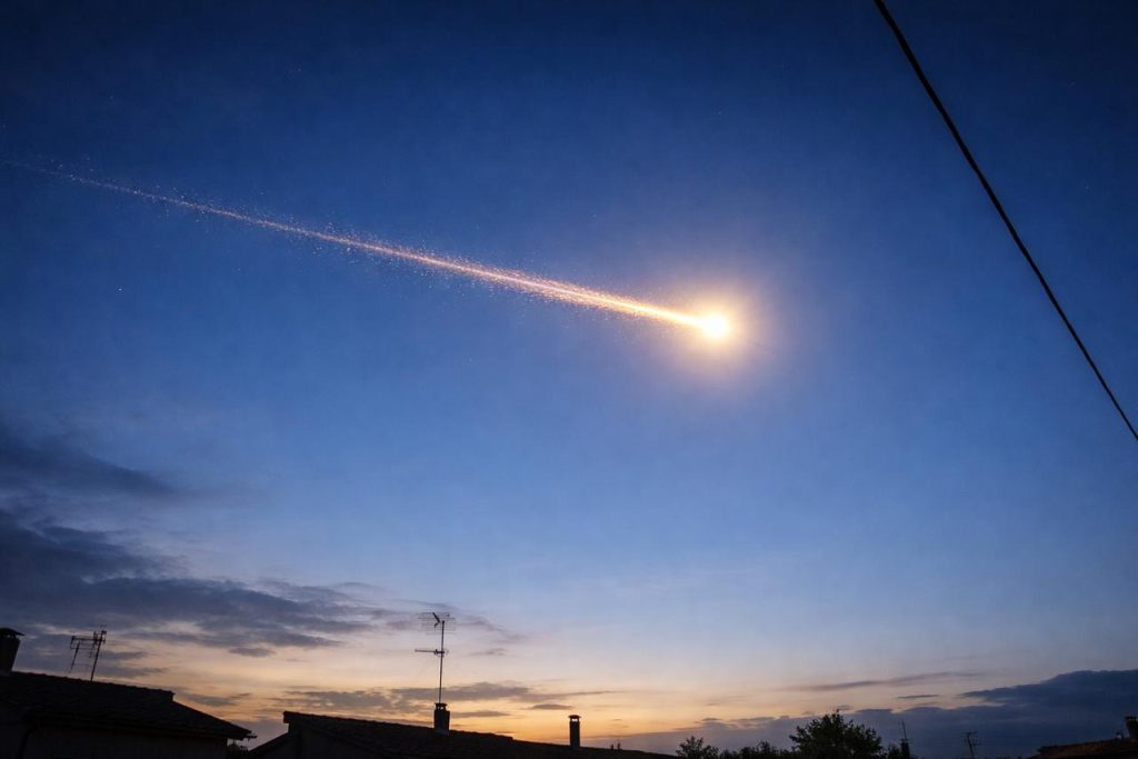 Colpite le abitazioni, l’esplosione di una roccia arrivata dal cielo | Scoppia la paura per un attacco