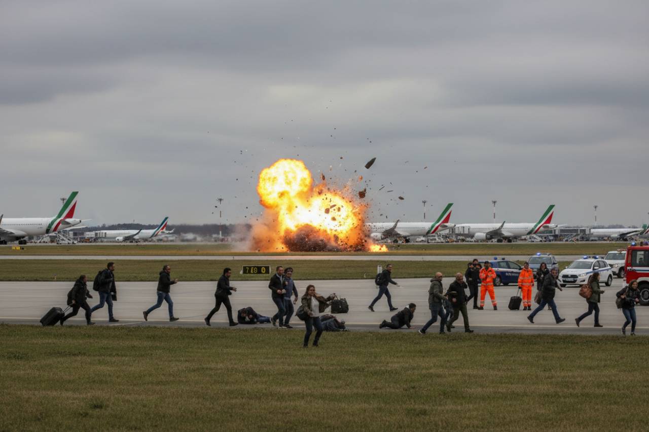 ULTIM’ORA – Italiani colpiti, missile precipita nel perimetro dell’aeroporto | Scoppia il panico