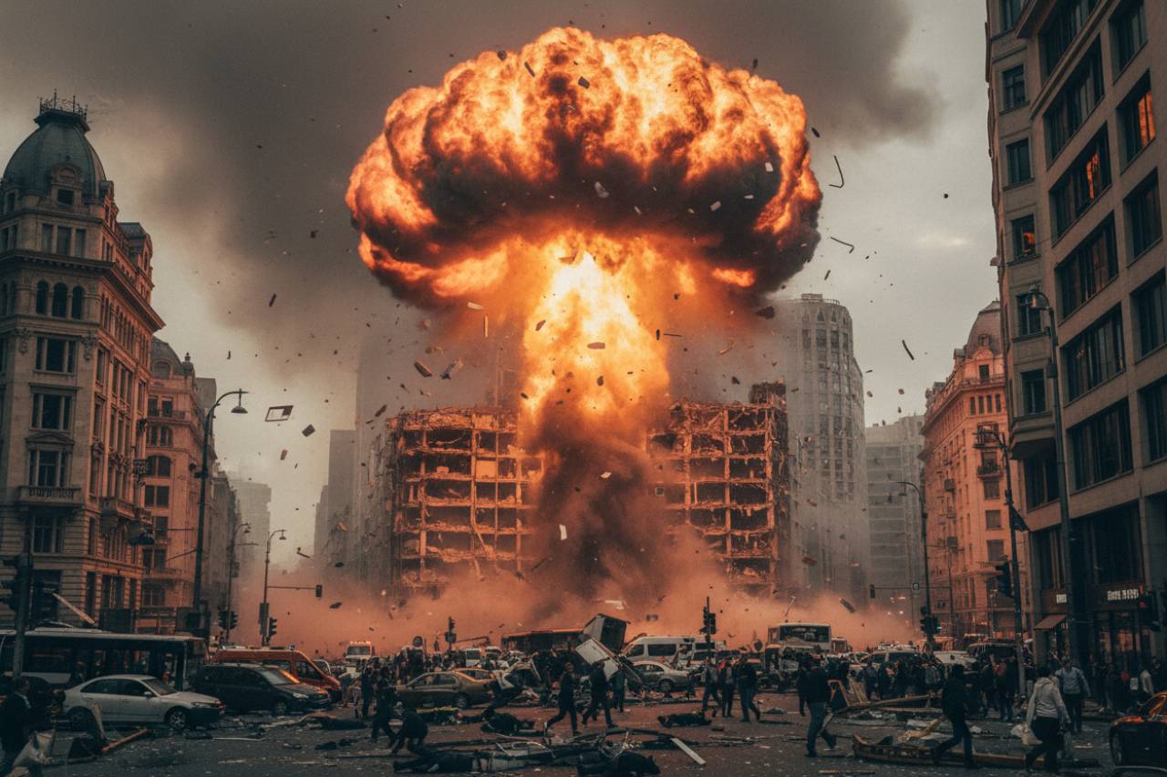 Esplosione terrificante, hanno piazzato una bomba in pieno centro | È un attentato