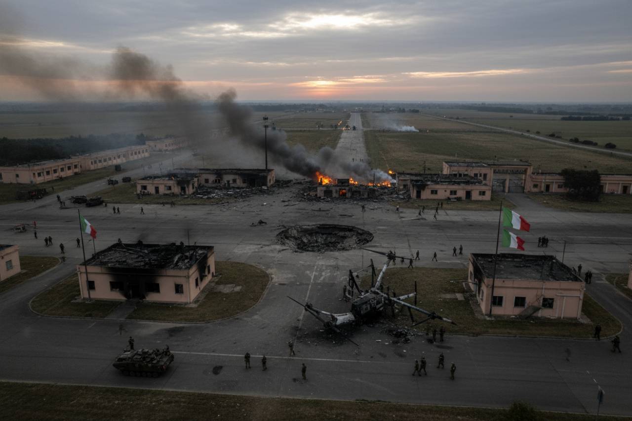 ULTIM’ORA Guerra, base italiana colpita da un drone | Il vero motivo dietro l’attacco preoccupa