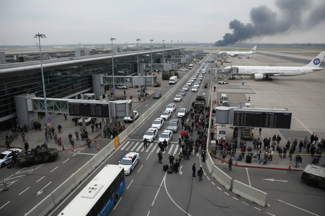 Allarme bomba, hanno chiuso l’aeroporto internazionale | Voli sospesi