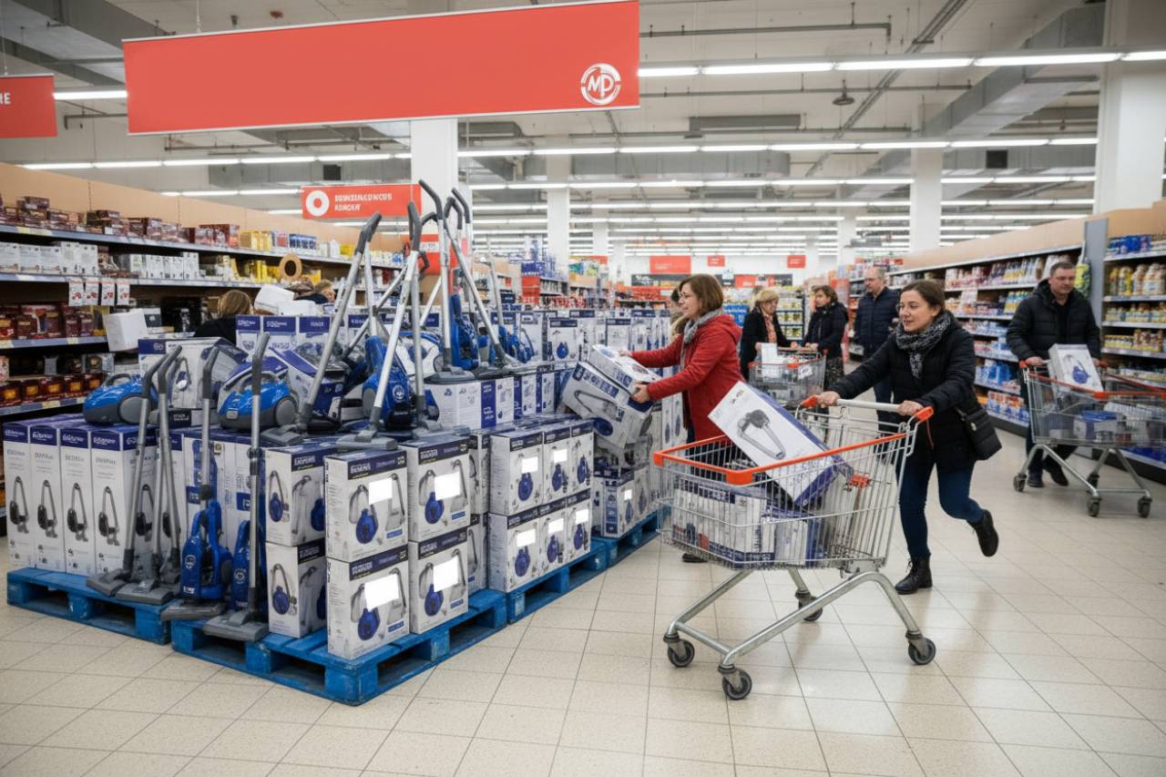 ERRORE DI PREZZO, da MD ti porti a casa l’aspiratutto con 1,49€ | Scorte a ruba in queste ore