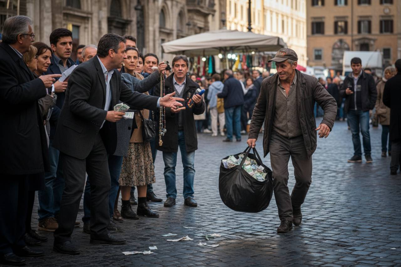 Non cambiare soldi a nessuno, dilaga la nuova truffa dell’ambulante | Italiano truffati per migliaia di Euro