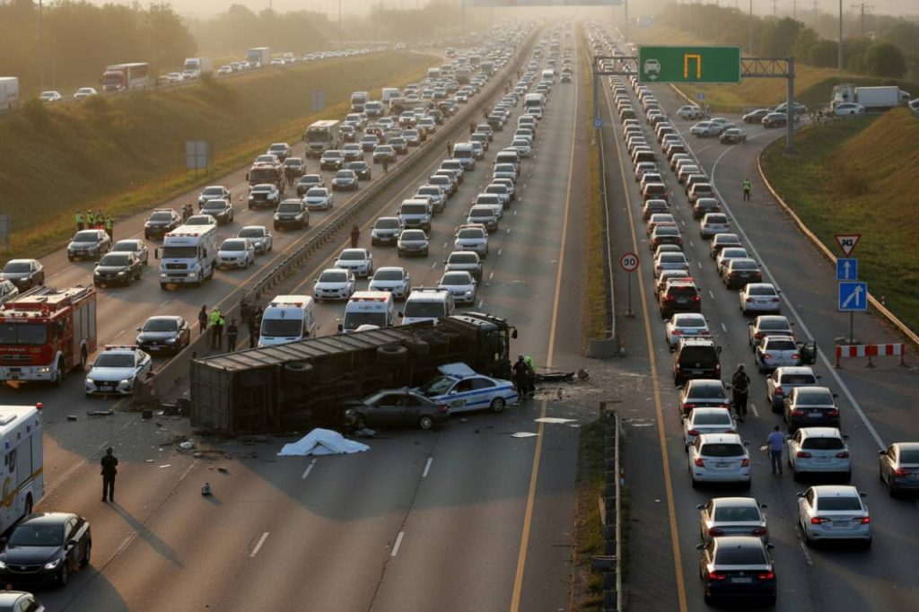Schianto in autostrada, morto un uomo e traffico in tilt per ore | Veicoli costretti a uscire prima, non passate di li