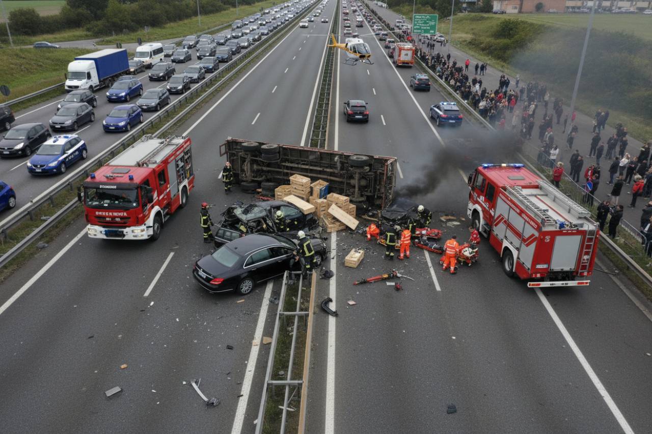 Incidente gravissimo in autostrada, coinvolto anche il politico italiano | Pompieri e soccorsi sul posto: situazione drammatica