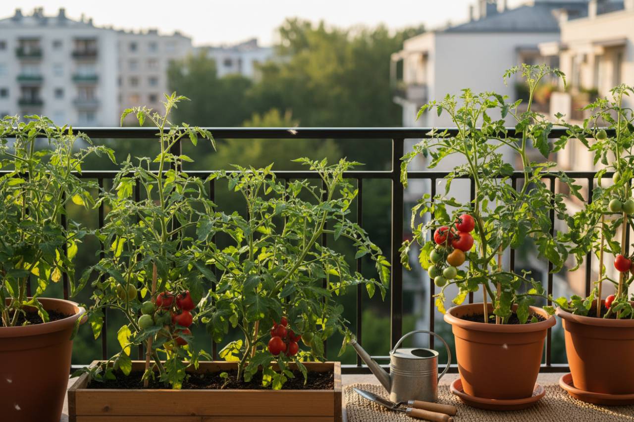 Pomodori in vaso, come coltivarli sul balcone per averli tutta l’estate | Buonissimi e senza pesticidi